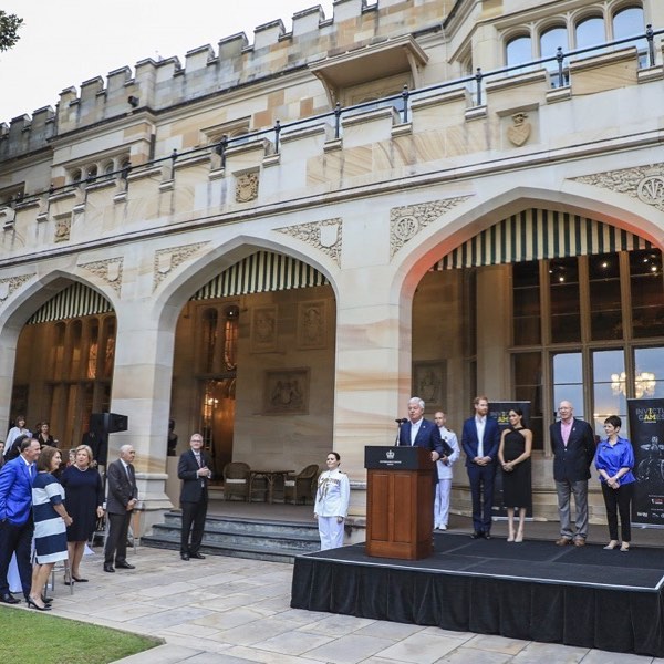 Invictus Games Royal Reception Government House
